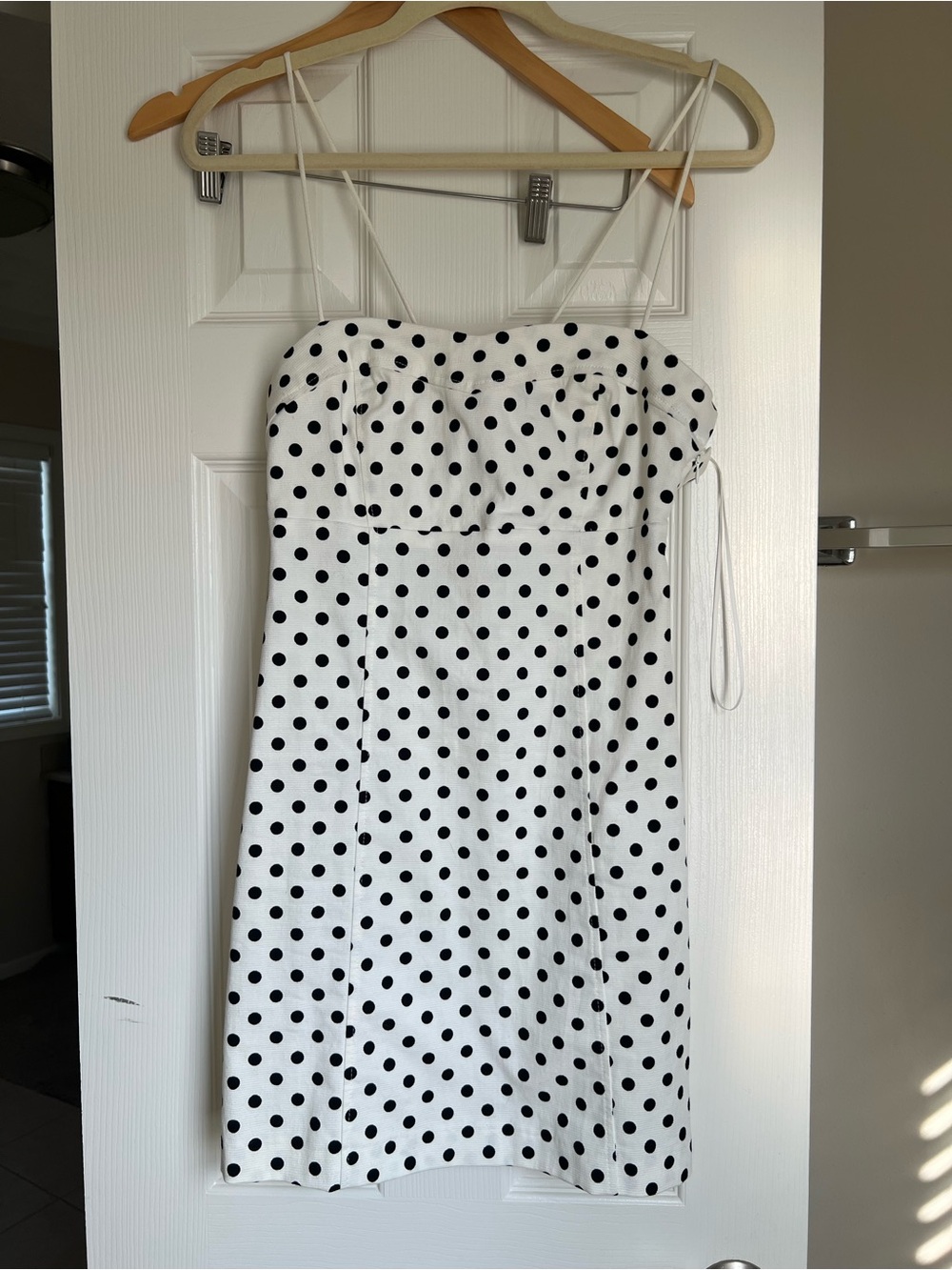 Zara Polka Dot Midi Dress